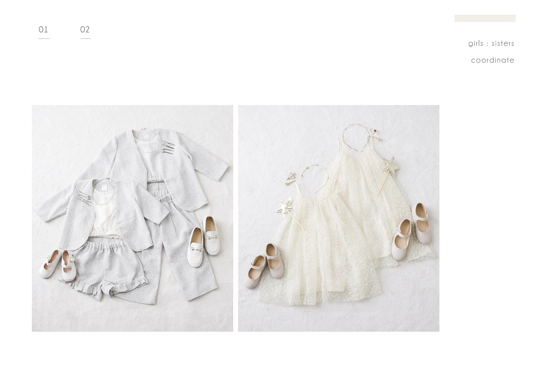 ユニア Unia メモリス Memoris 新瑞橋店 写真 姉妹 スタジオ 衣装 着物 七五三 ７５３ カジュアル 洋服