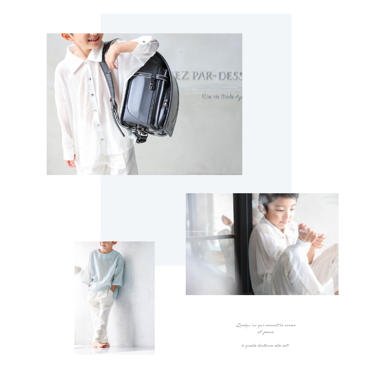 ユニア Unia メモリス Memoris 長久手店 写真 男の子 スタジオ 衣装 着物 七五三 ７５３ カジュアル 洋服